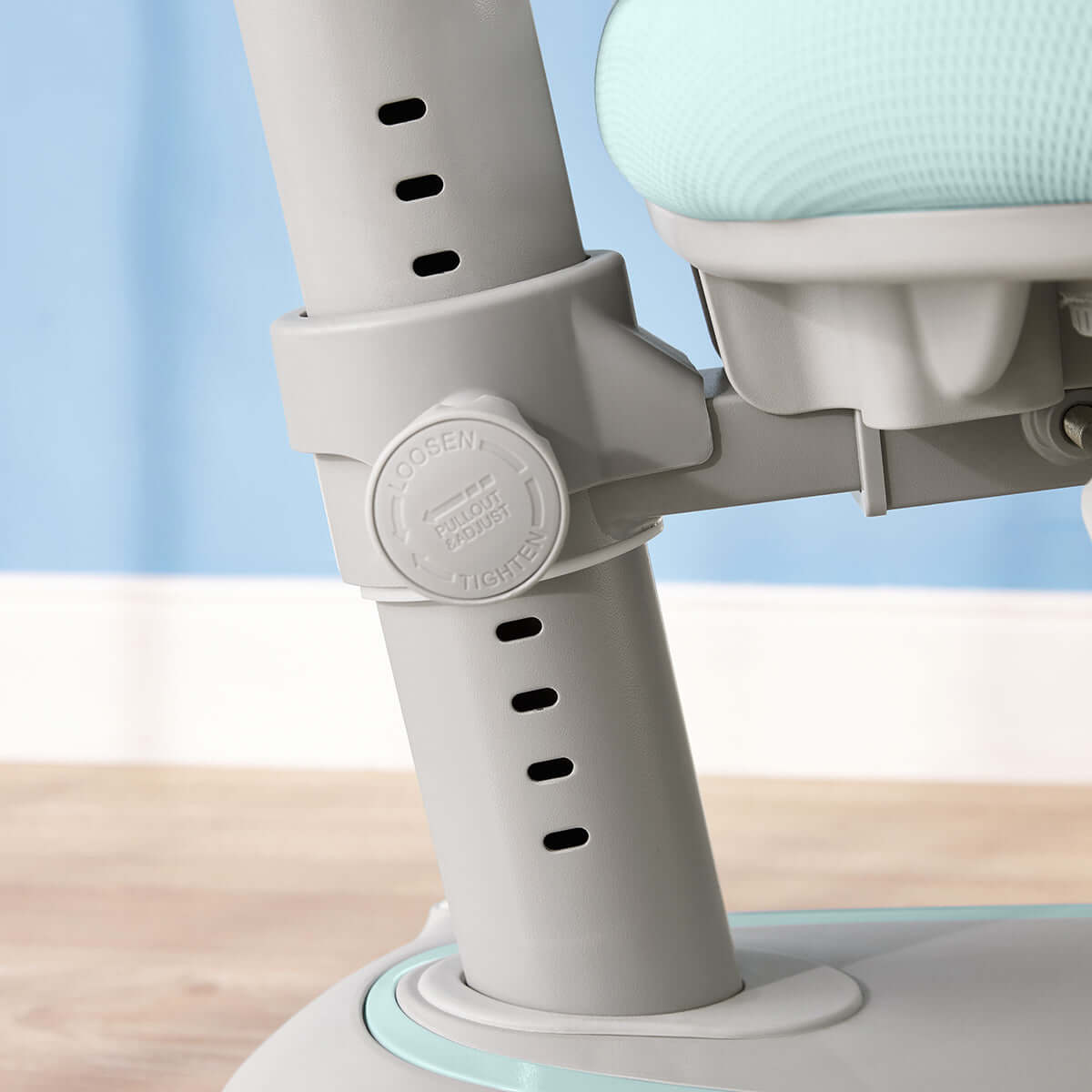 Ergonomic Study Chair with Backrest for Kids - Adjustable & Durable-2
