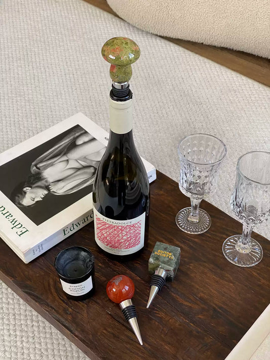 Natural Stone Wine Bottle Stopper