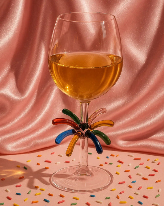 Colorful Firework Wine Glass-1