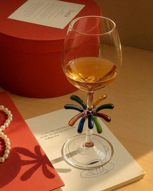 Colorful Firework Wine Glass-0